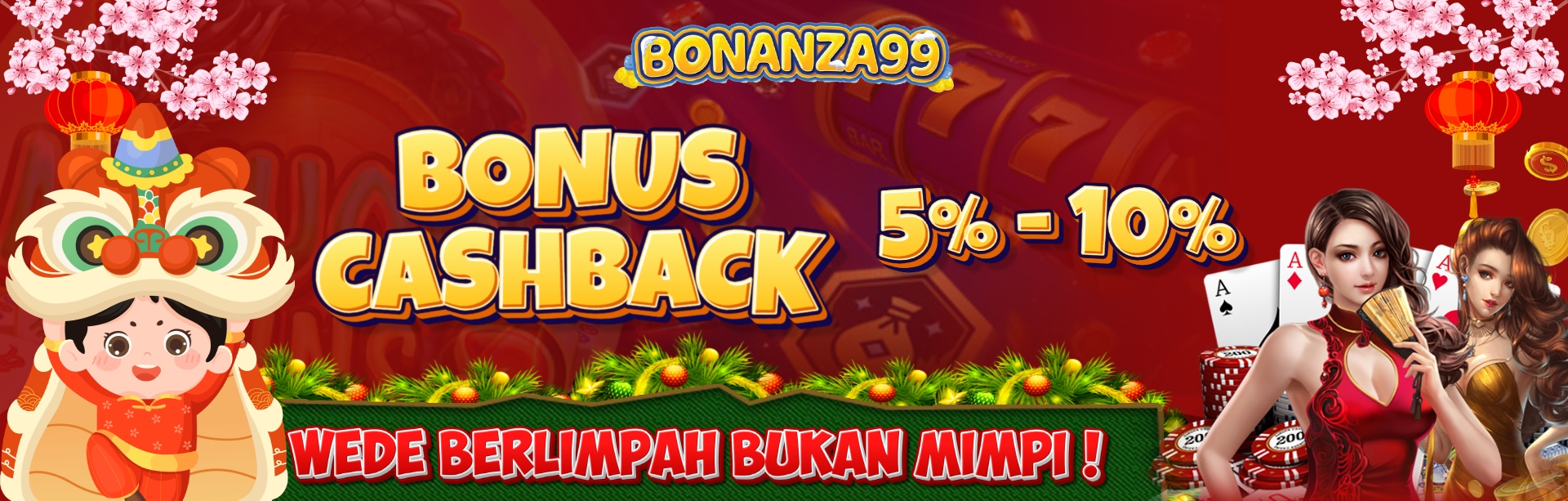 Cashback 5-10% All Game