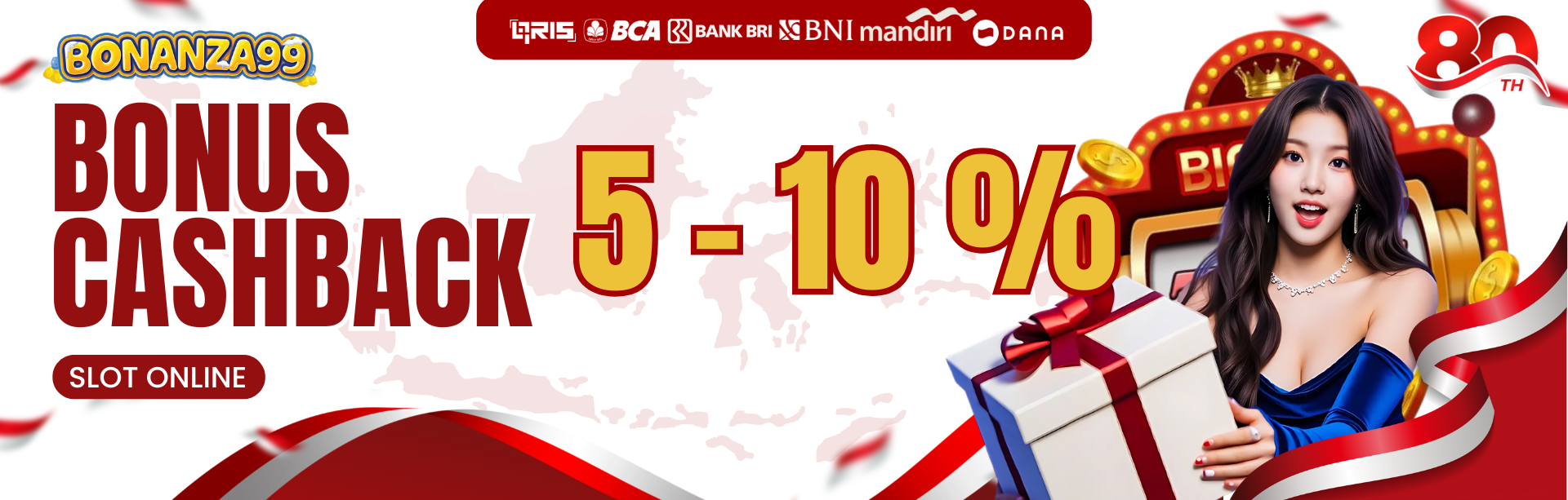 Cashback 5-10% All Game