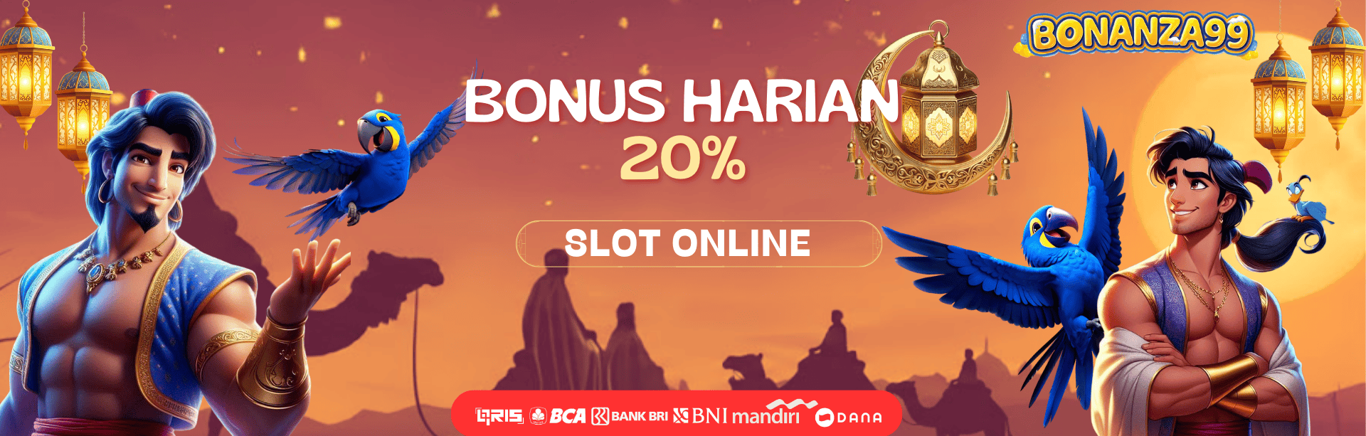 Bonus Deposit Setiap Hari Slot Online 20%