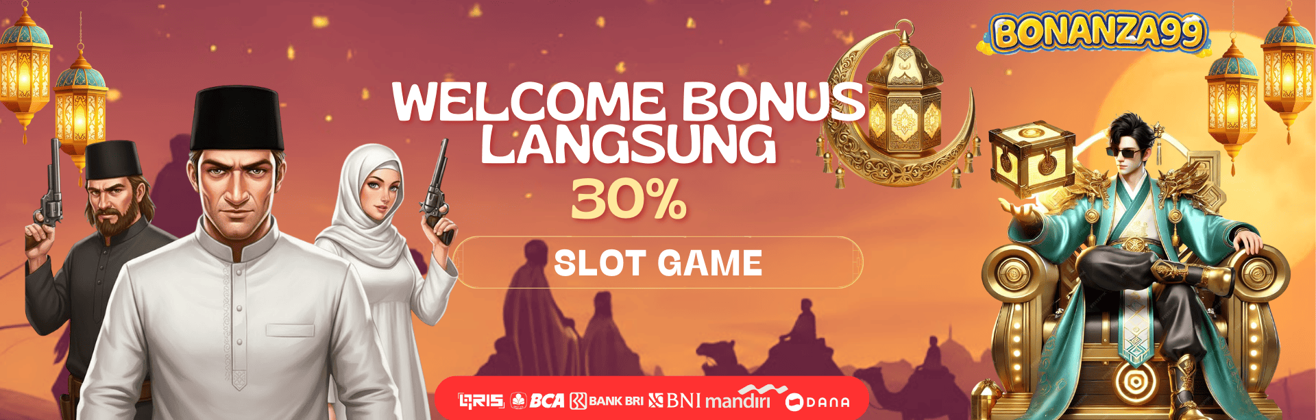 Bonus New Member 30% SLOT DI DEPAN