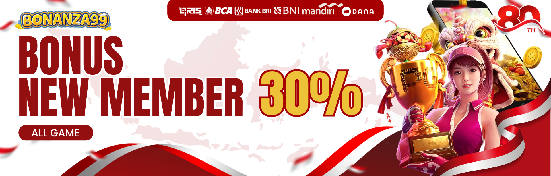 Bonus New Member 30% ALL GAME
