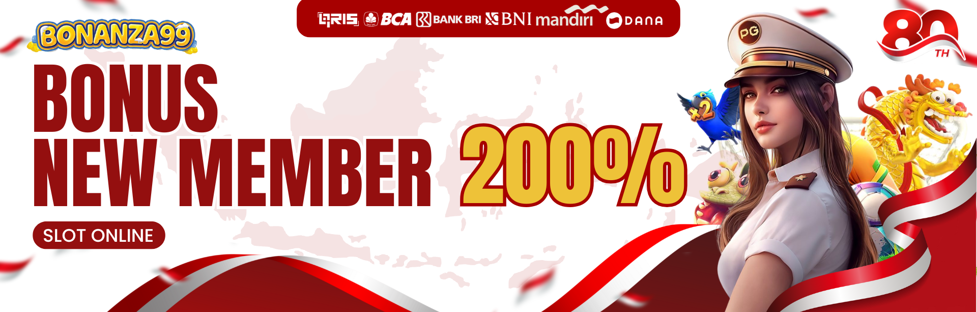 BONUS NEW MEMBER 200% SLOT ONLINE