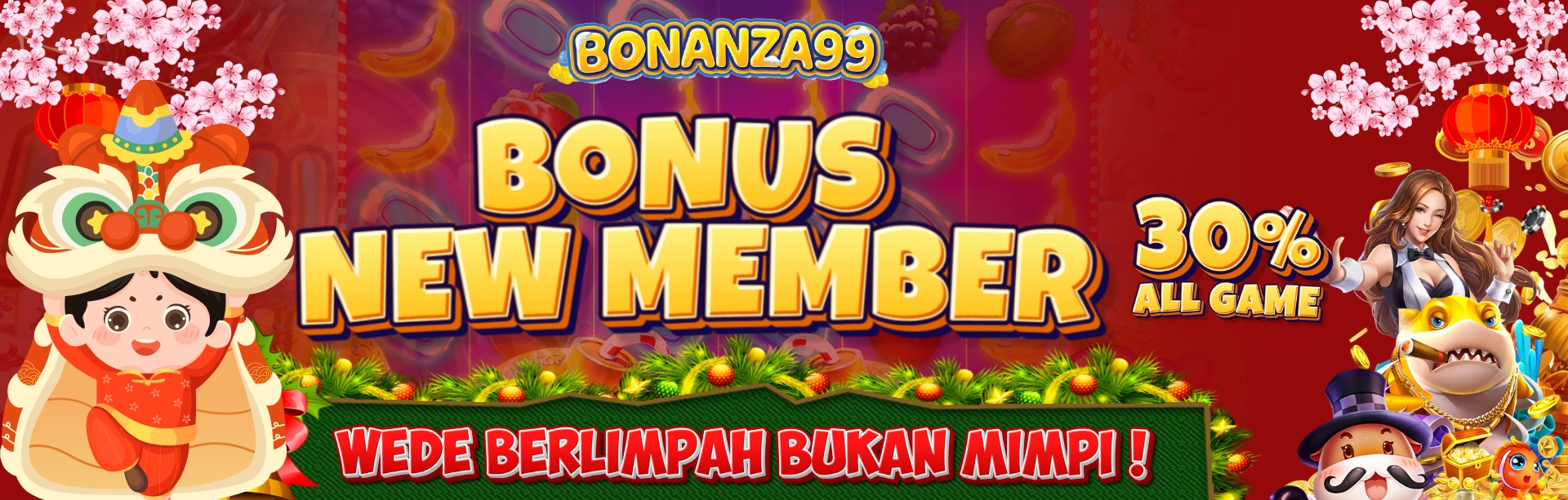 Bonus New Member 30% ALL GAME