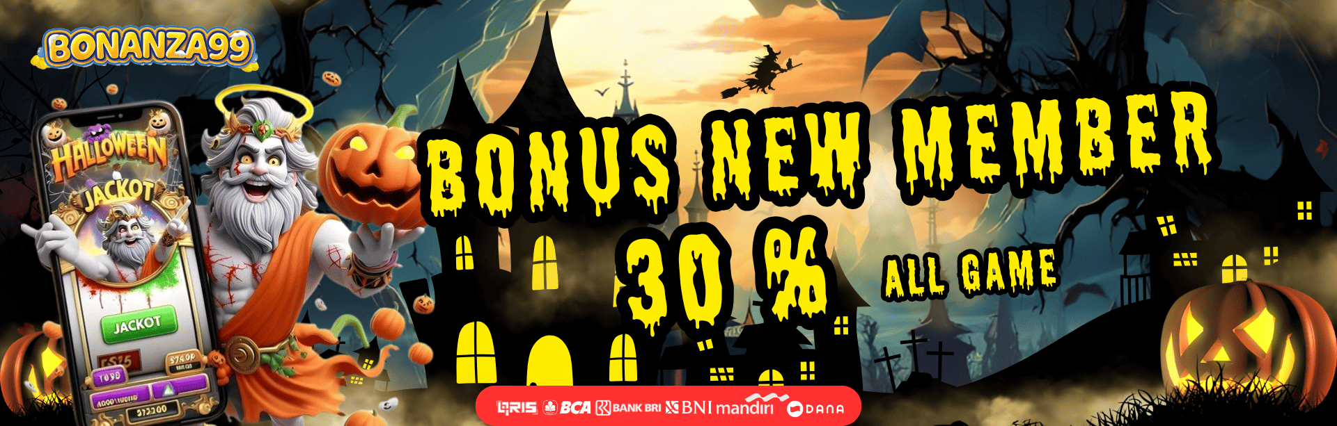 Bonus New Member 30% ALL GAME