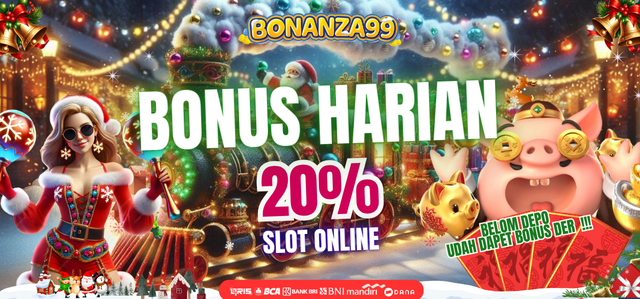 Bonus Deposit Setiap Hari Slot Online 20%