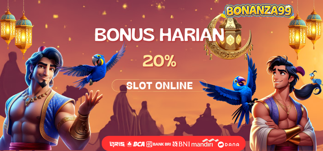 Bonus Deposit Setiap Hari Slot Online 20%