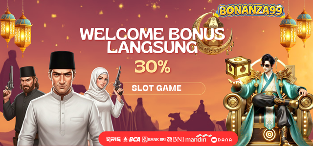 Bonus New Member 30% SLOT DI DEPAN