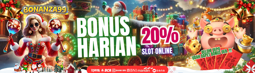 BONUS HARIAN 20%
