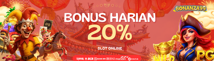 BONUS HARIAN 20%