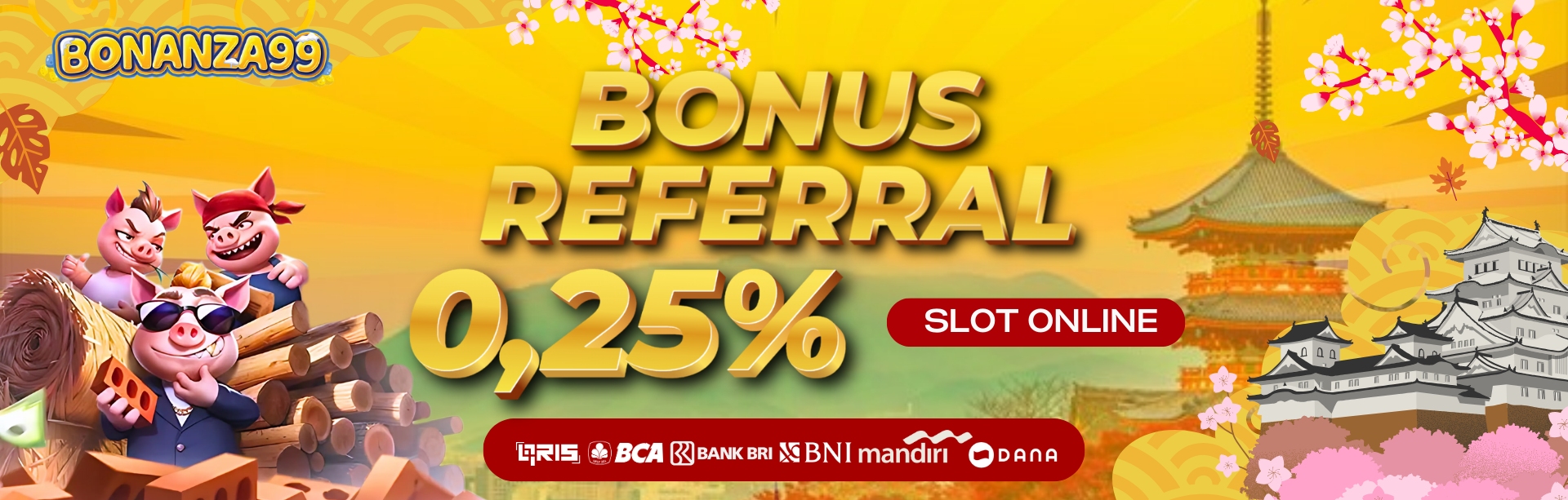 Bonus Refferal 0.25