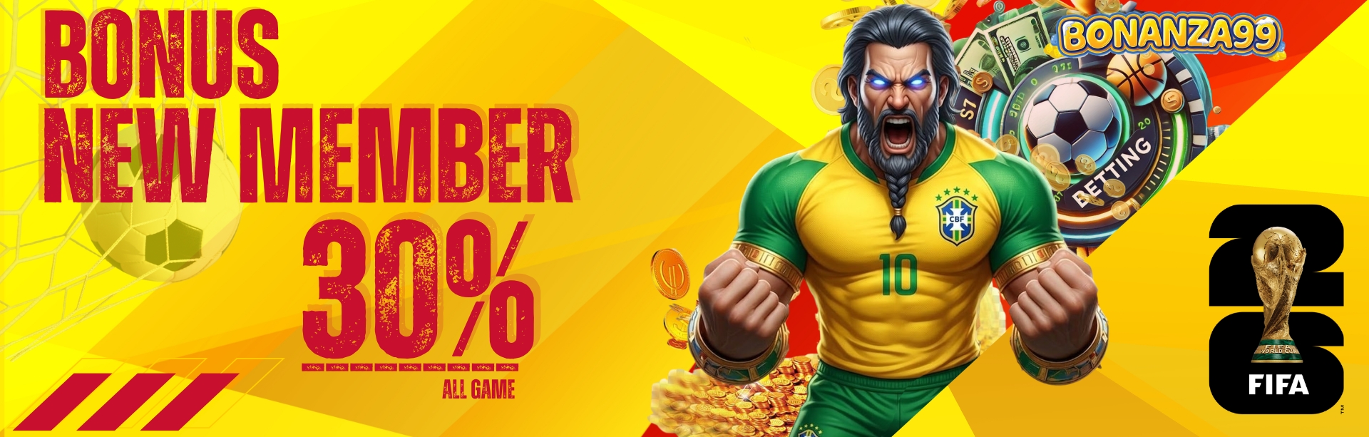 Bonus New Member 30% ALL GAME