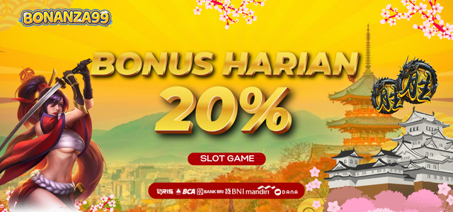 Bonus Deposit Setiap Hari Slot Online 20%