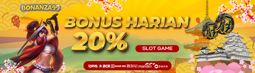 BONUS HARIAN 20%