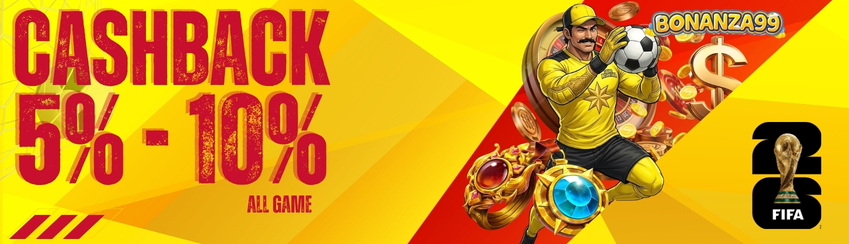 CASHBACK 5% - 10%